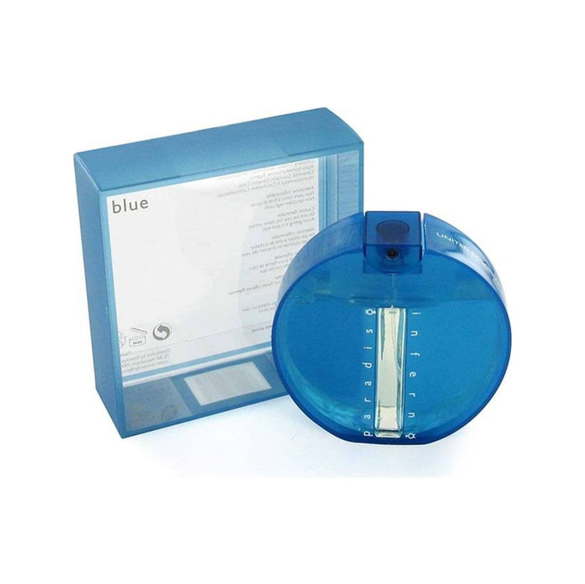 Benetton Inferno Blue 3.4Oz Eau De Toilette For Men