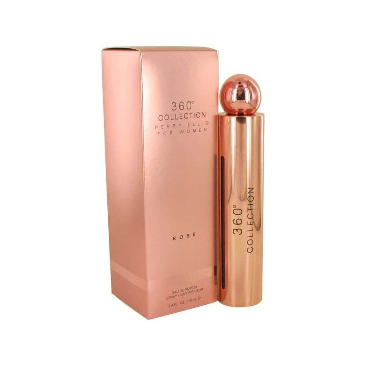 Perry Ellis 360 Collection Rose 3.4Oz Eau De Parfum For Women