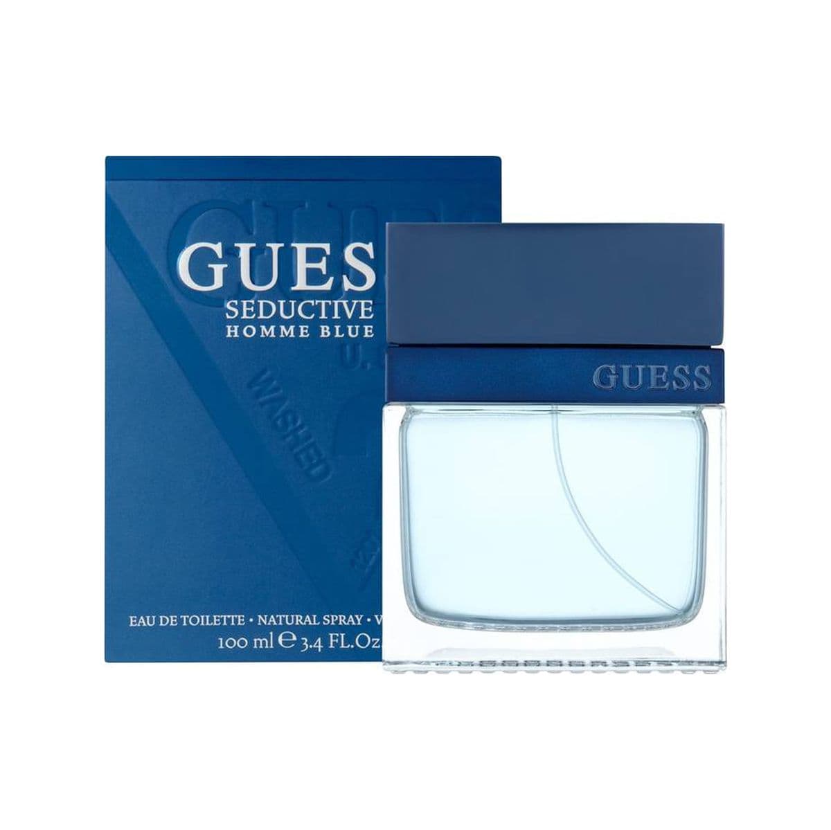 Guess Seductive Blue 3.4Oz Eau De Toilette For Men