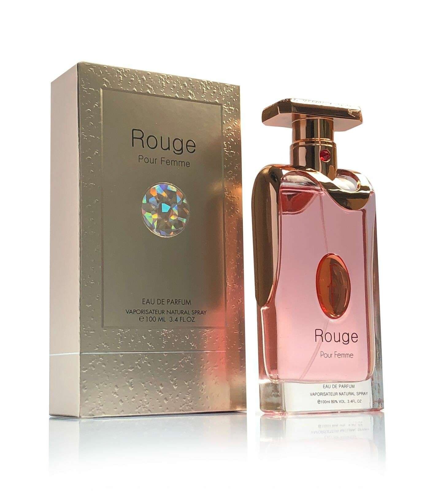Flavia Parfum Rouge Pour Femme 3.4Oz Eau De Parfum For Women