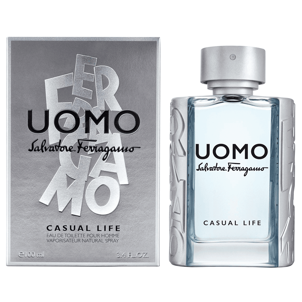 FERRAGAMO UOMO CASUAL LIFE 3.4 Oz Eau De Toilette For Men