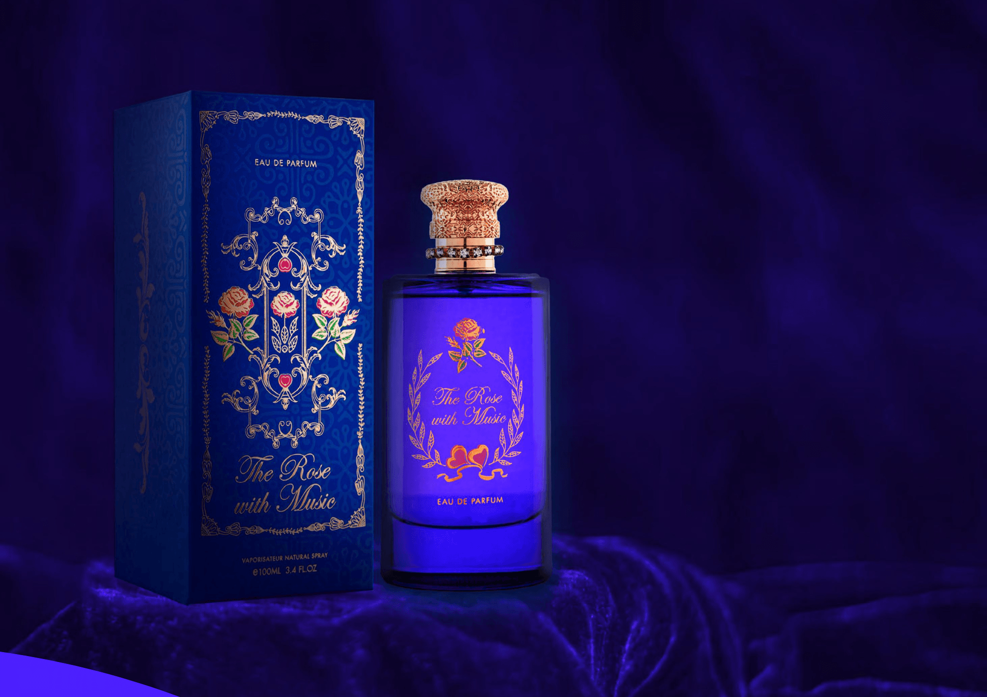 LE VOGUE THE ROSE WITH MUSIC 3.4 Oz UNISEX