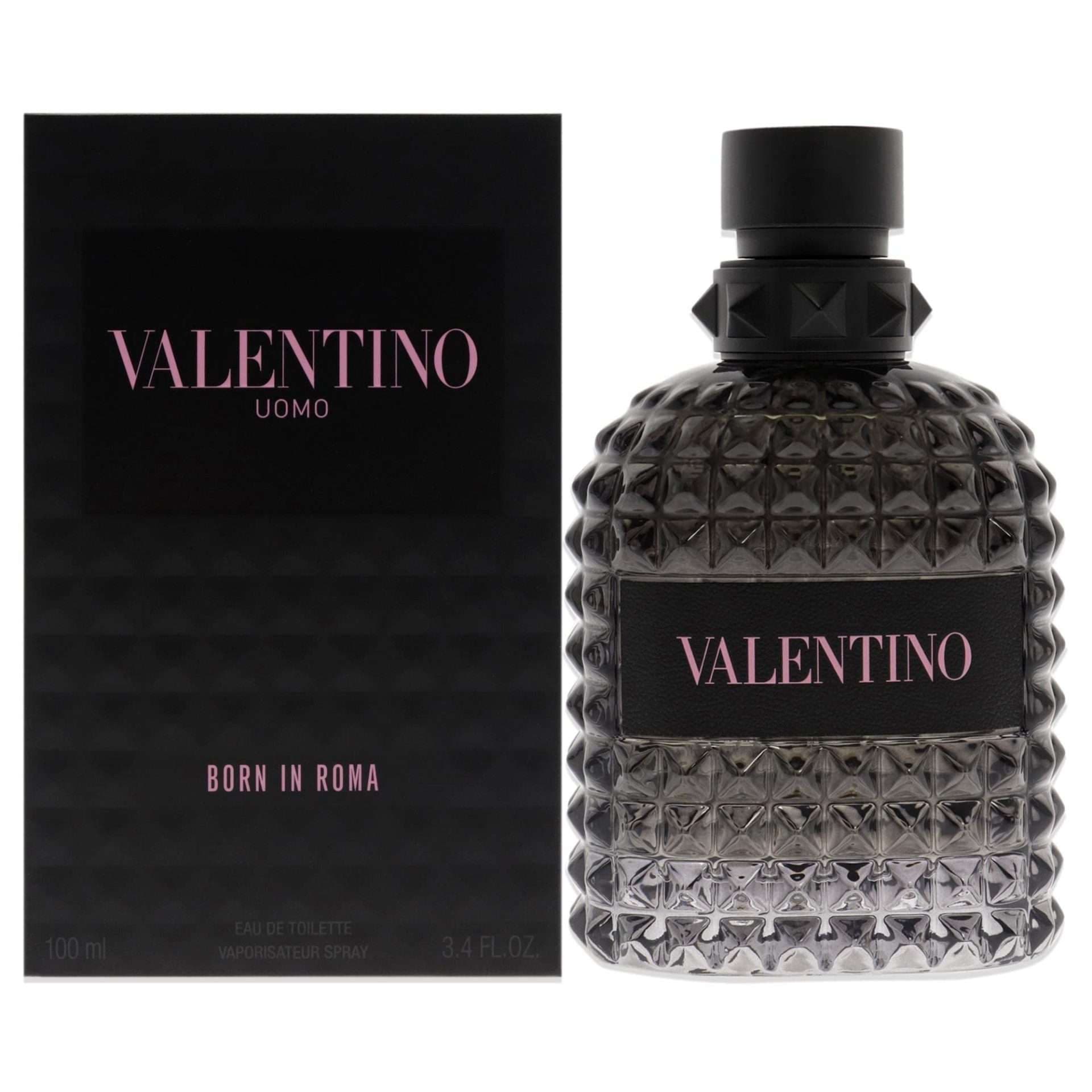 VALENTINO UOMO BORN IN ROMA 3.4 Oz Eau De Toilette For Men