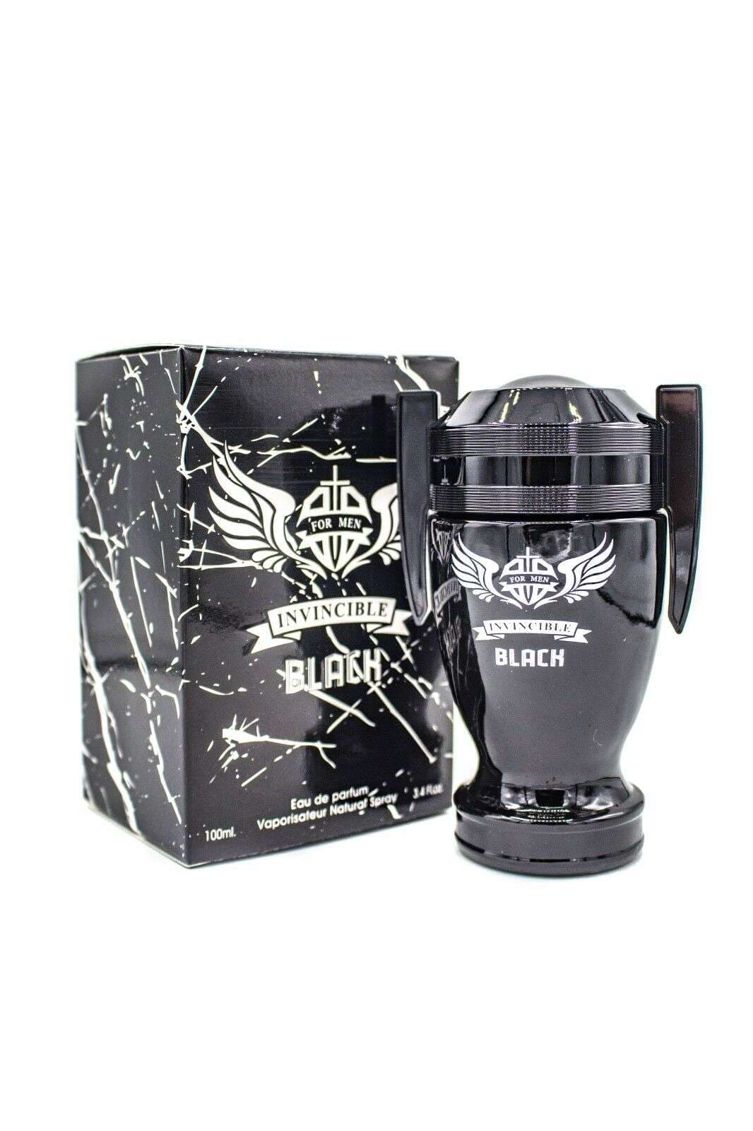 SP INVINCIBLE BLACK 3.4 Oz Eau De Parfum For Men