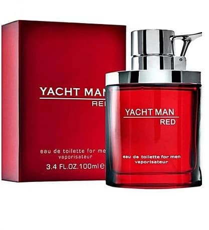 YATCHMAN RED 3.4 Oz Eau De Toilette For Men