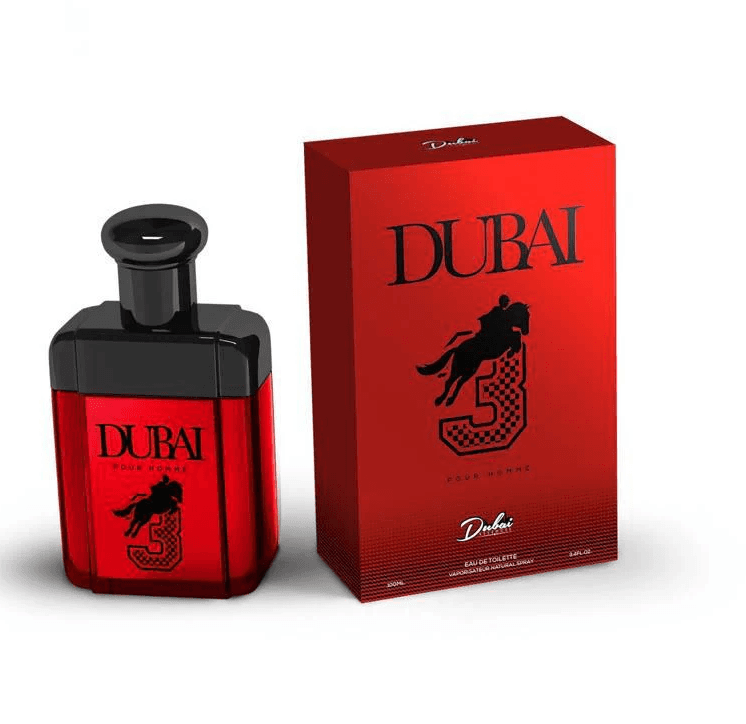 DUBAI 3 POUR HOMME 3.4 Oz Eau De Toilette For Men