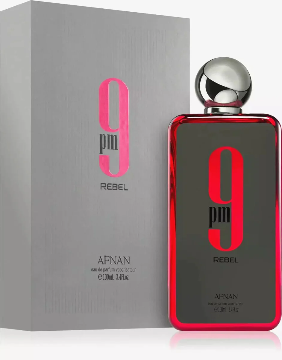AFNAN 9PM REBEL 3.4 Oz Eau De Parfum For Men