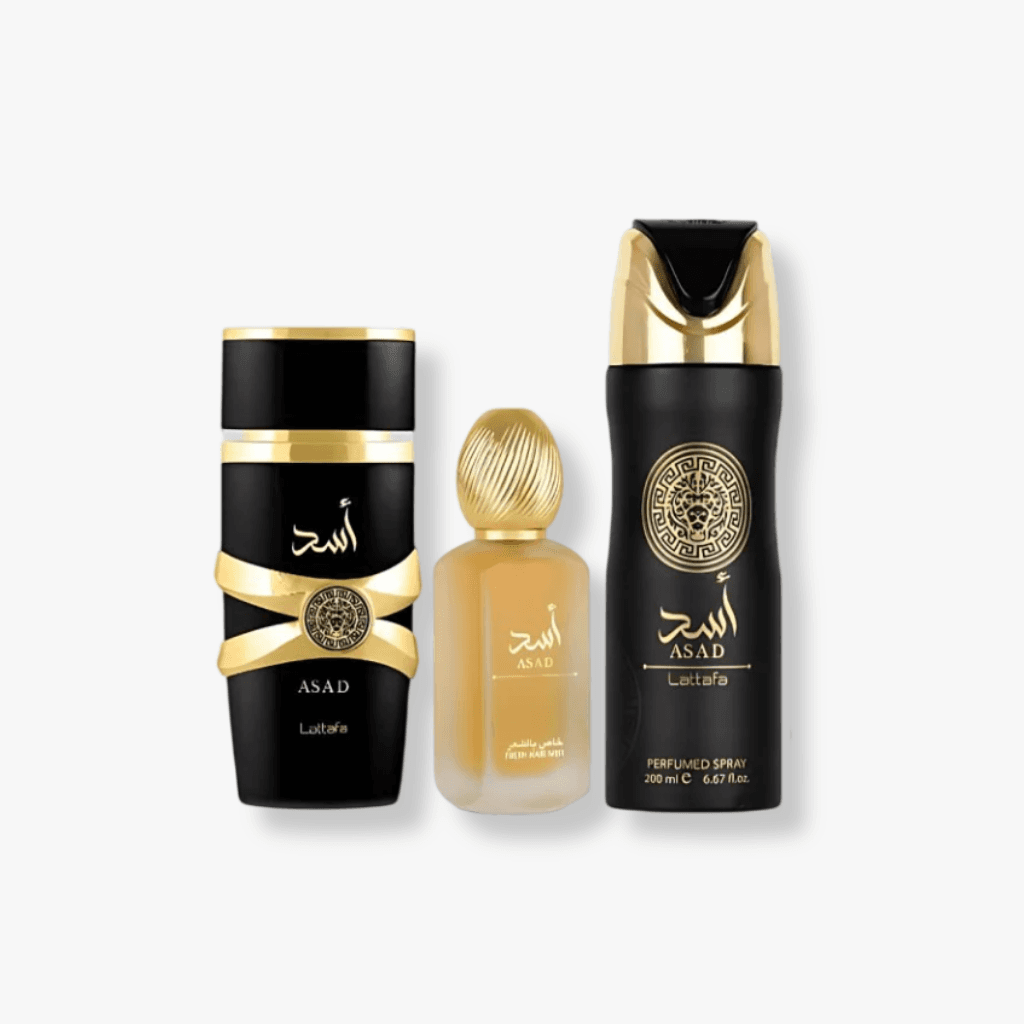 LATTAFA ASAD 3 Piece Gift Set For Men