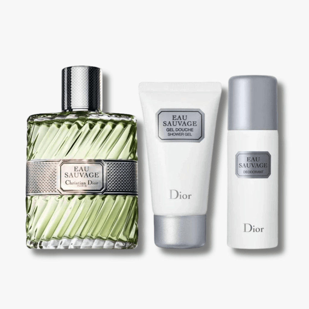 Dior Coffret Eau Sauvage 3 Piece Gift Set For Men