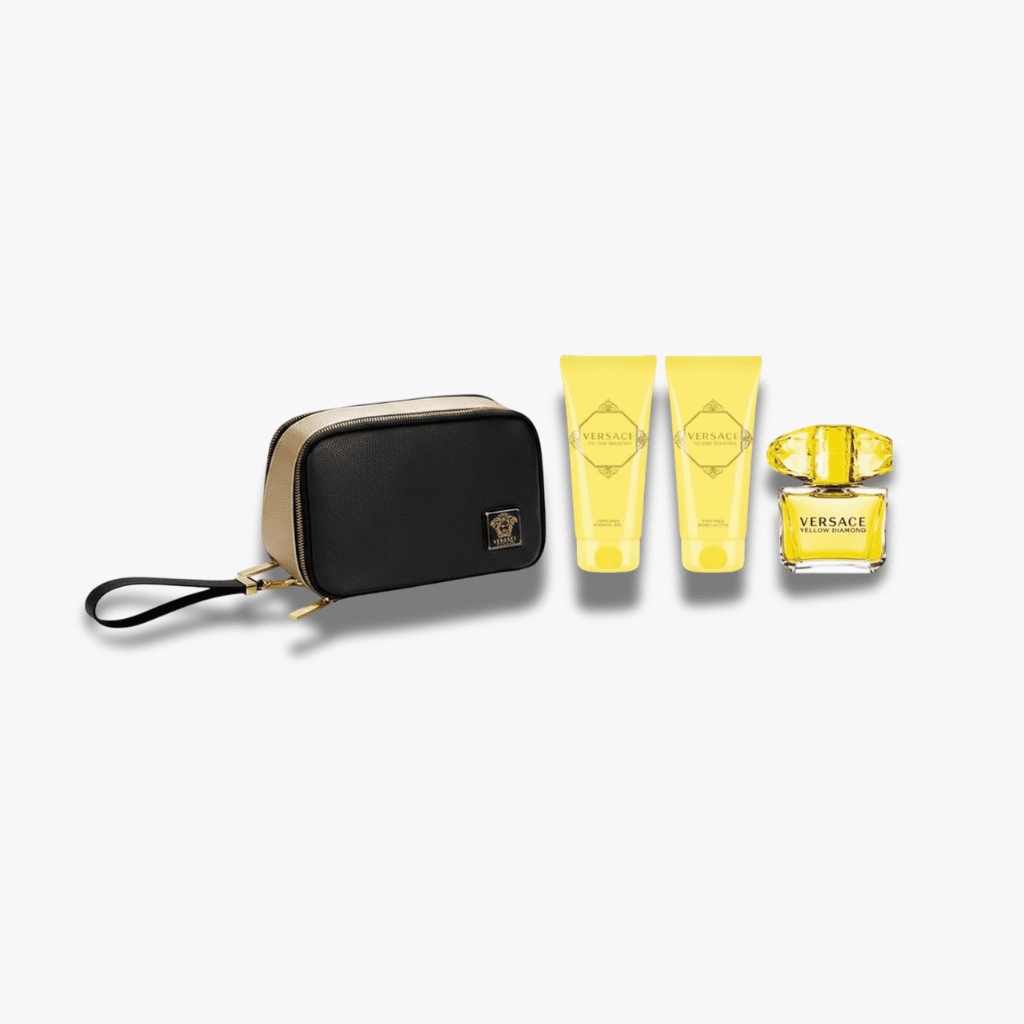 VERSACE YELLOWDIA 4 Piece Gift Set For Women