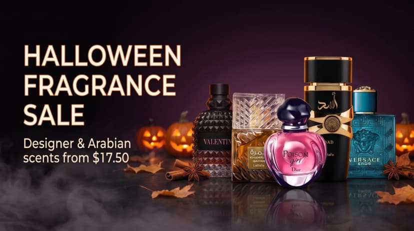 Halloween Fragrance Sale 2026: 13 Spooky-Good Deals on Designer & Arabian Scents